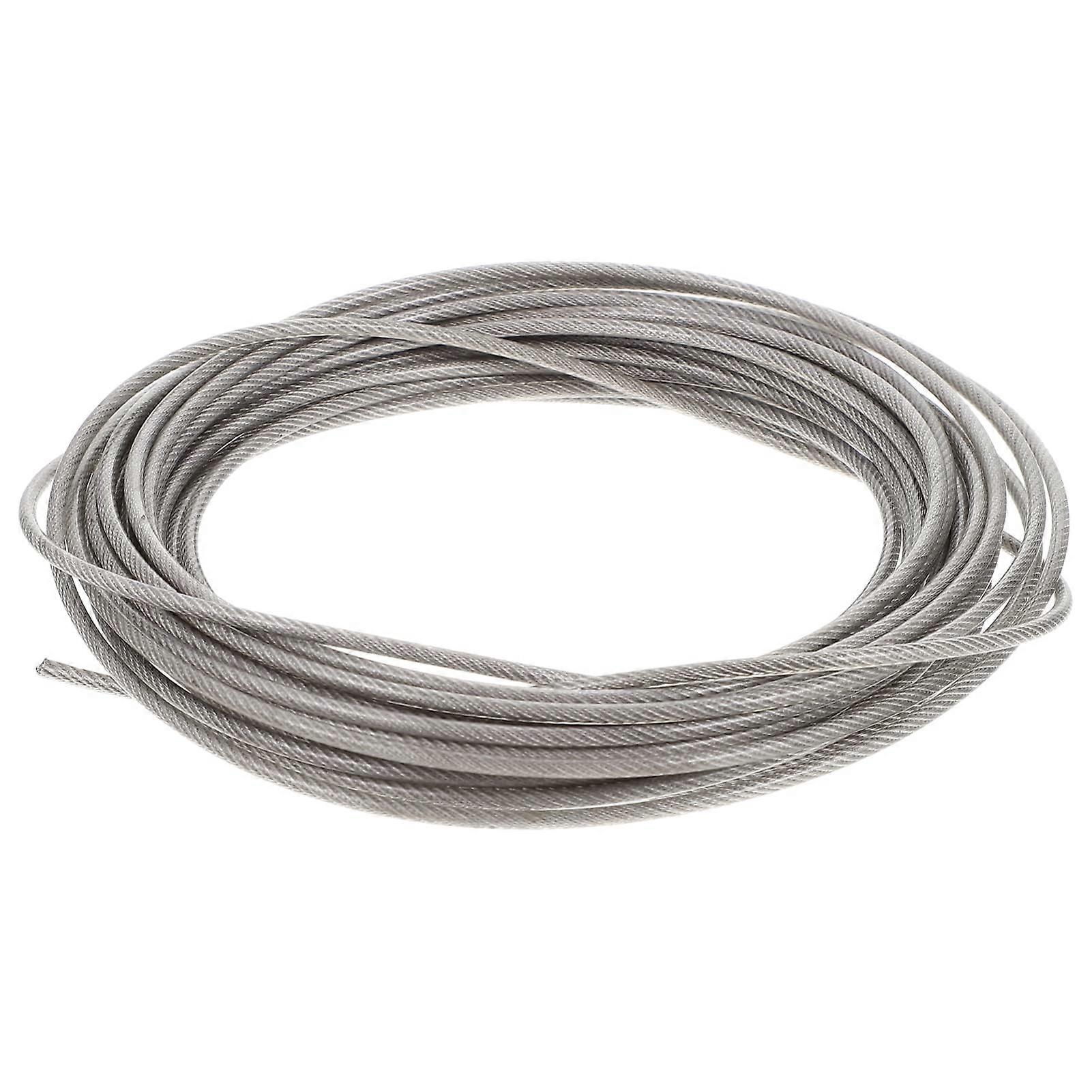 Stainless Steel Wire Rope 1 Roll For Lights And Stage Lighting Durable And Versatile For Installations And Suspensions