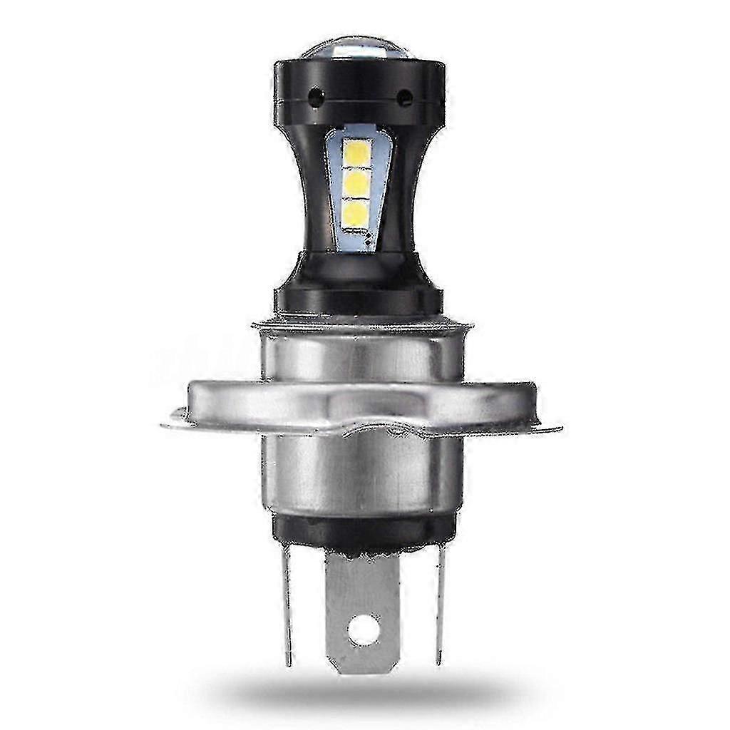 H4 Motorcycle 3030 LED Low Beam Headlamp Bulb.