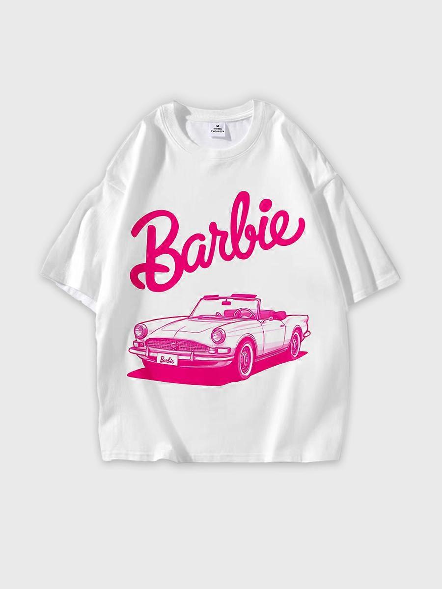 T-shirt round neck Pattern loose short sleeve JW3210