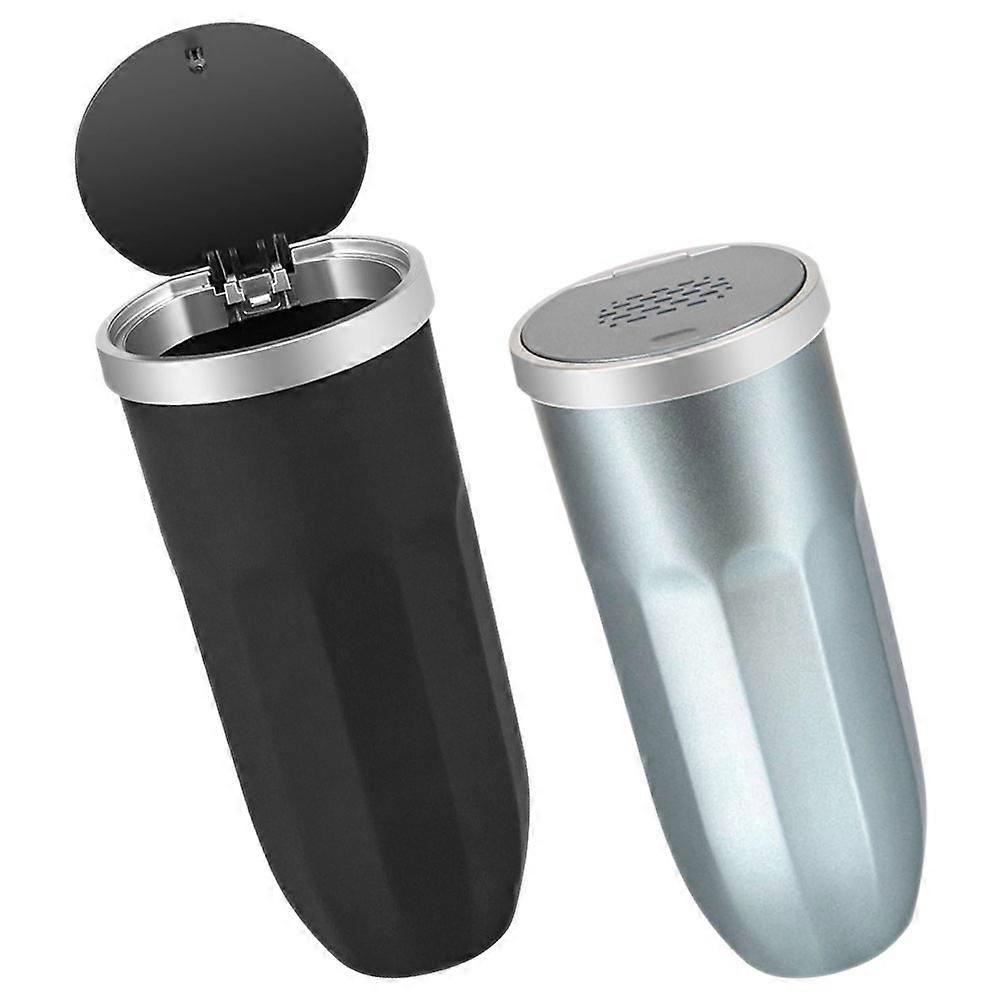 Trash Can For Cup Holder Small Car Trash Can Durable Lightweight Vehicle Trash Can 6.7×3.3×3.3in 2Pcs