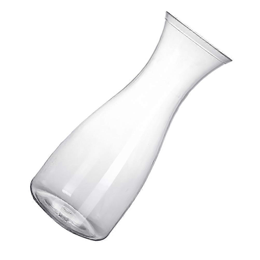 Drinking Pitcher Clear Acrylic Wine Carafe For Family Gatherings Beverage Container 830ml 1Pcs