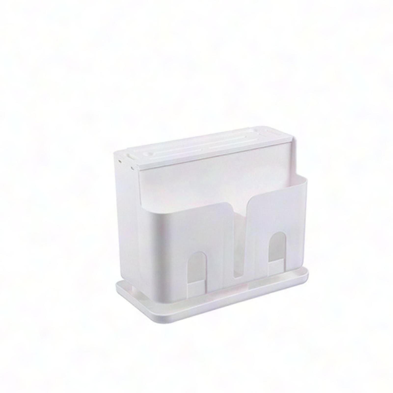 Detachable Knife Organizer with Washable Compartments - Durable PP Plastic Blade Storage Block for Kitchens