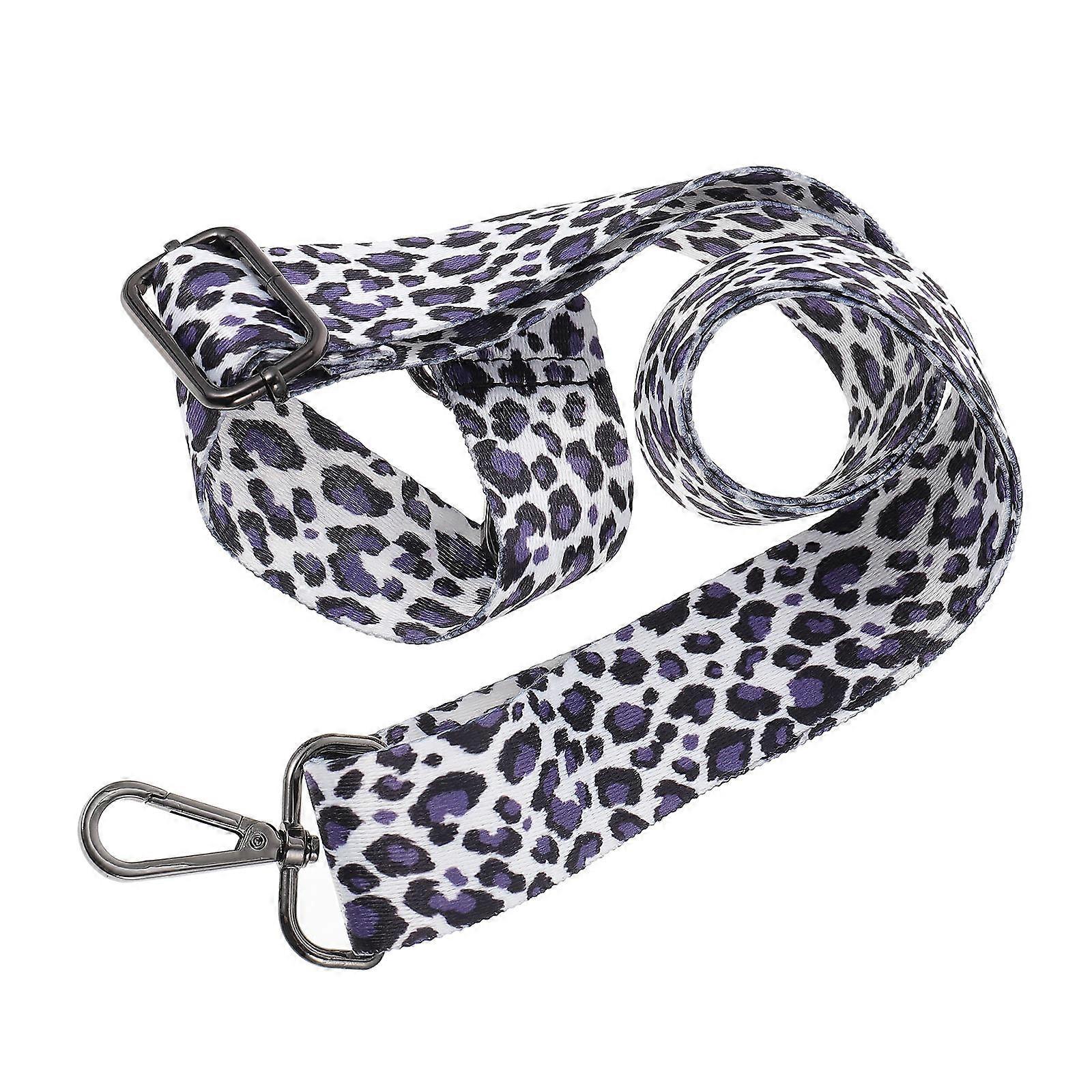 Handbag Shoulder Strap Leopard Prints Bag Strap Decorating Bags Women 84X5.2CM Wide Strap DIY Bag Replacement 1Set