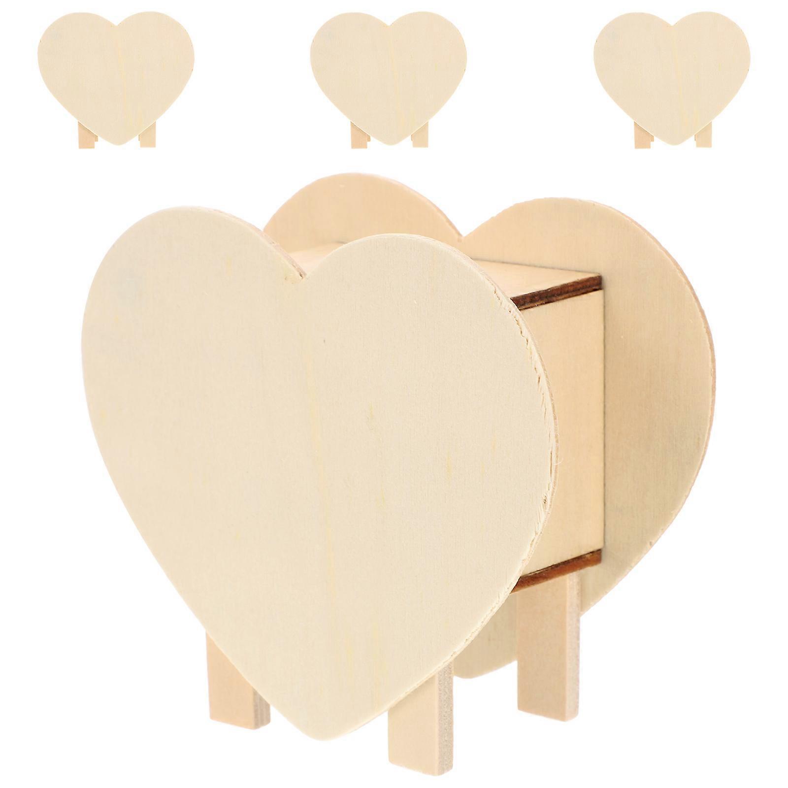4pcs DIY Wooden Piggy Banks – Multi Functional Saving Jars for Crafting, Coin Storage & Home Decor