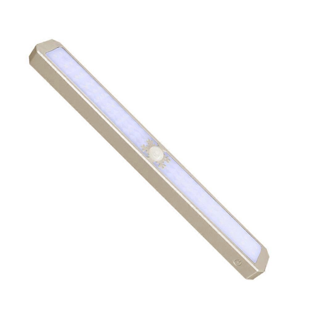 Rechargeable Motion Activated Cabinet Lights Usb Charging Golden For Kitchen Cabinet 1Set