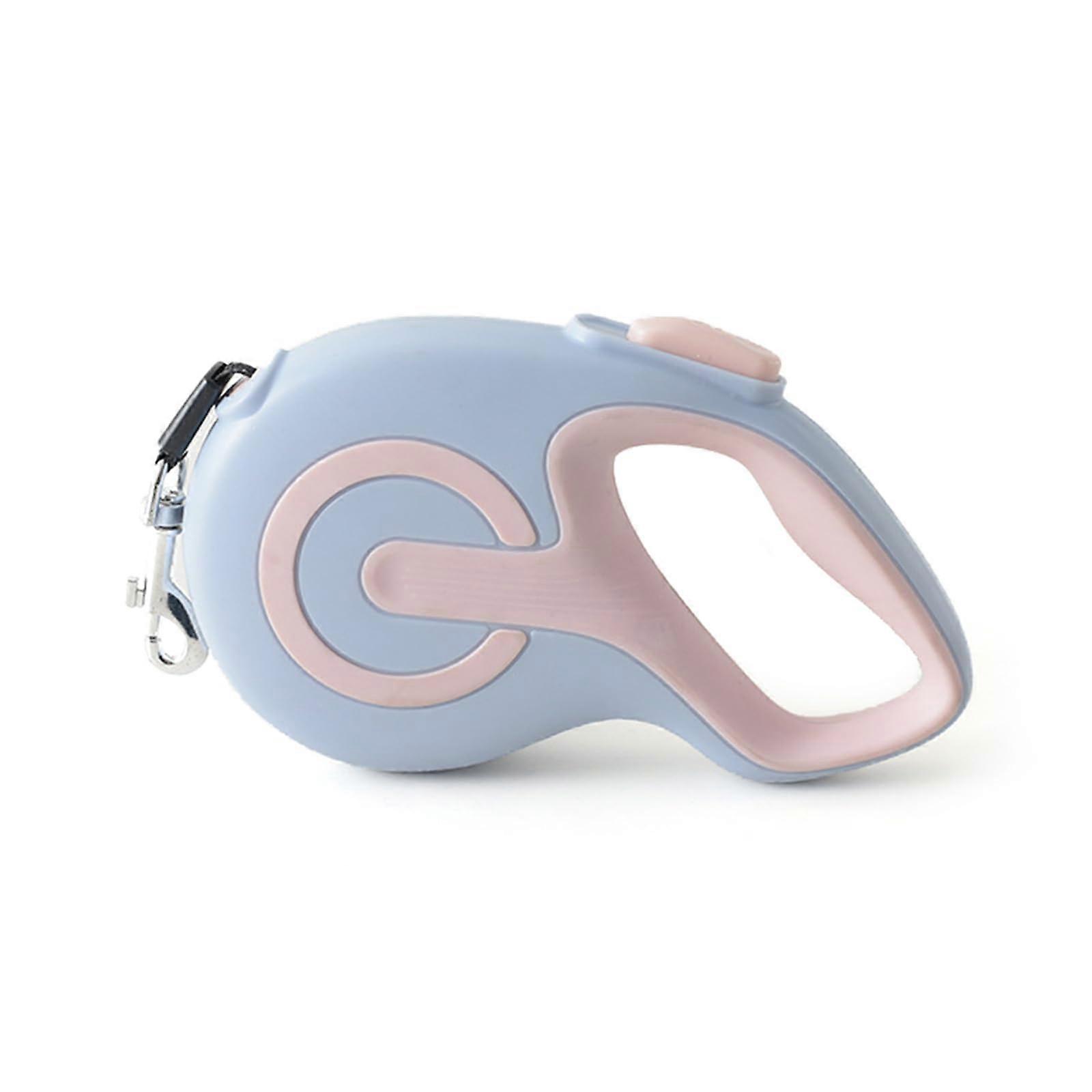 3/5 m Retractable Dog Leash with Reflective Strip, Auto-Retractable Traction Rope for Dogs and Kittens, Durable Walking Leash