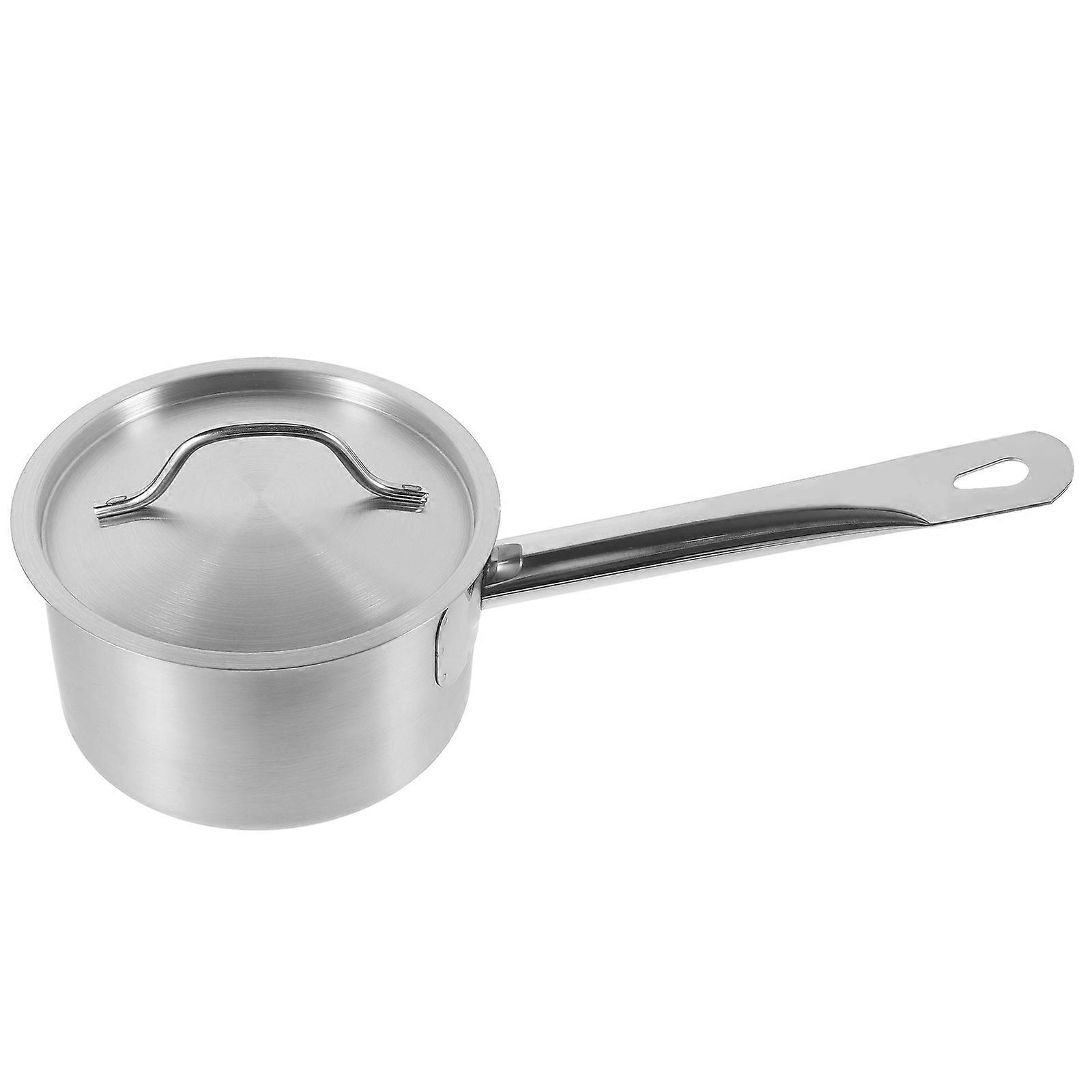 Boiling Pot Stainless Steel Soup Pot Suitable for Gas and Induction Cooker Home Use .5*26*9.5cm Cooking 1Pcs