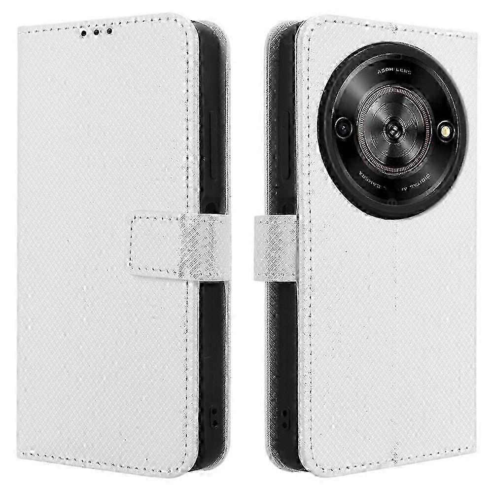 ZTE Blade A75 5G case with diamond texture wallet design