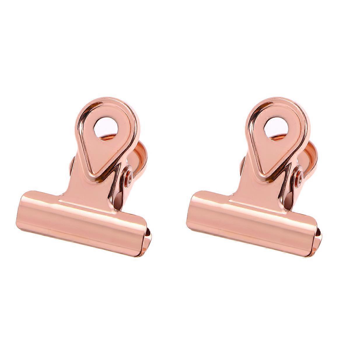 15PCS Metal Binder Clips for Clipping Paper with Strong Holding Power Assorted Color 20MM
