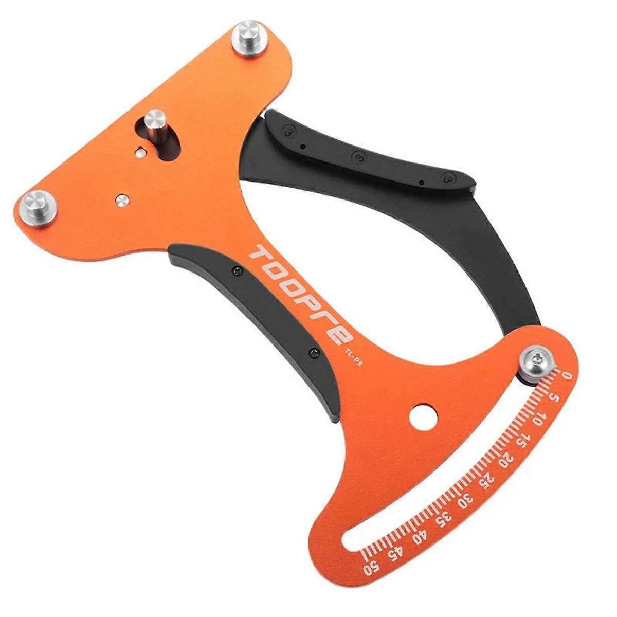 Bicycle Spoke Correction Tool Spoke Tension Meter Orange