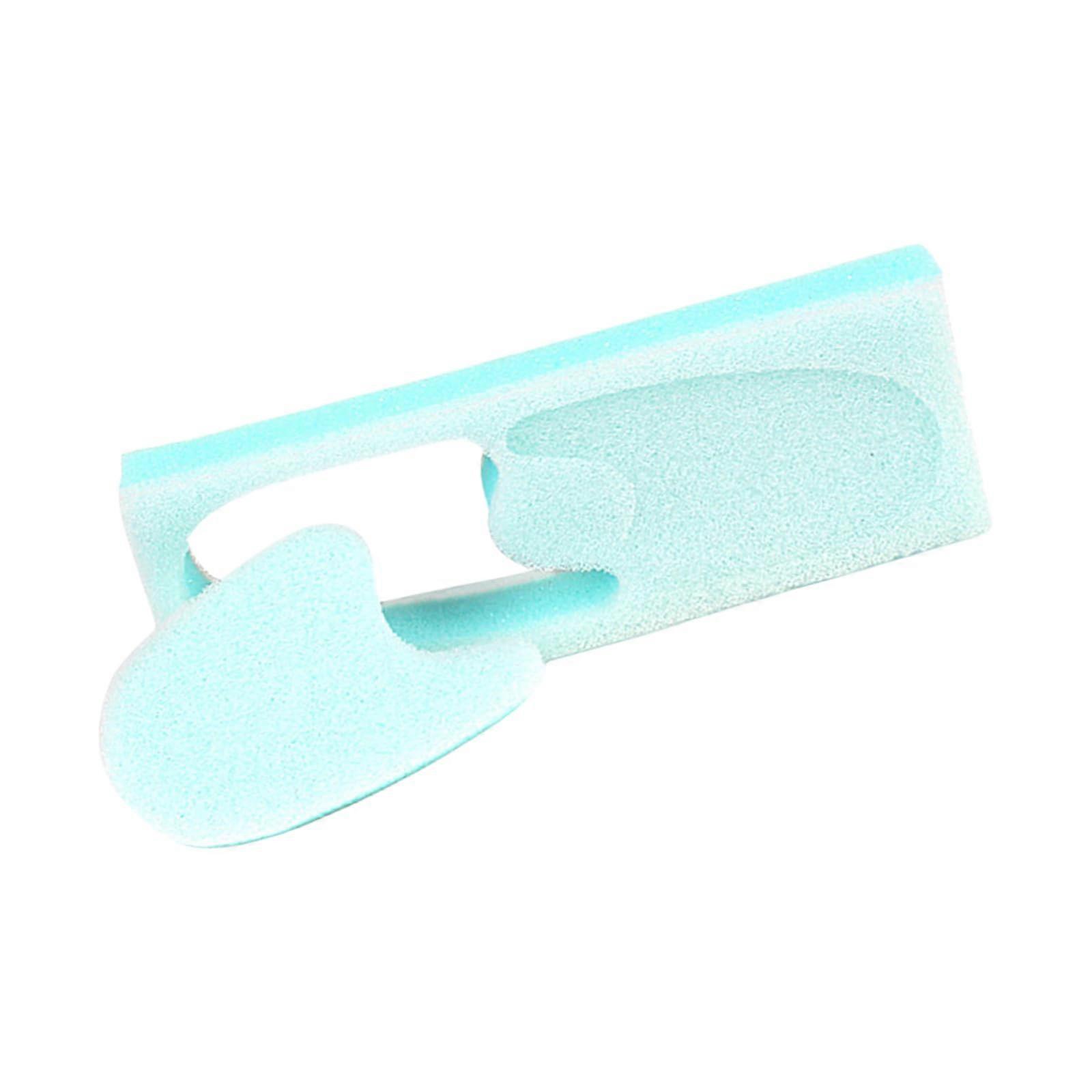 Schaumstoff Zehentrenner Atmungsaktiv Blau, Überlappende Zehenkorrektur, Reduziert Reibung, Lindert Hühneraugen