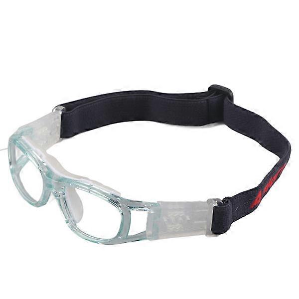 子供スポーツメガネティーンエイジャー調節可能なサッカーサイクリングバスケットボールアイウェアアクセサリーブルー