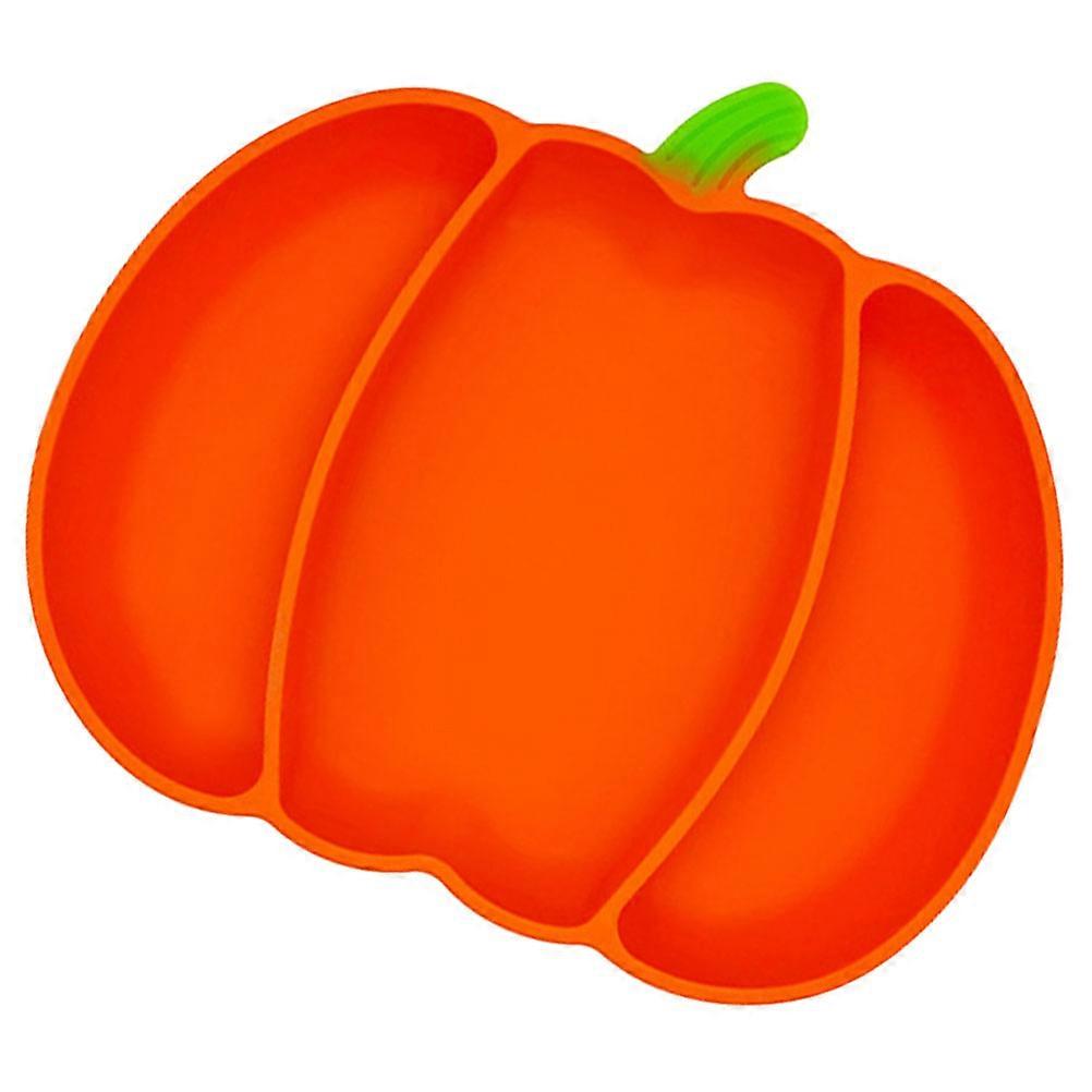 Silicone Suction Plate with Non Slip Base for Self Feeding, Portable and Easy to Clean