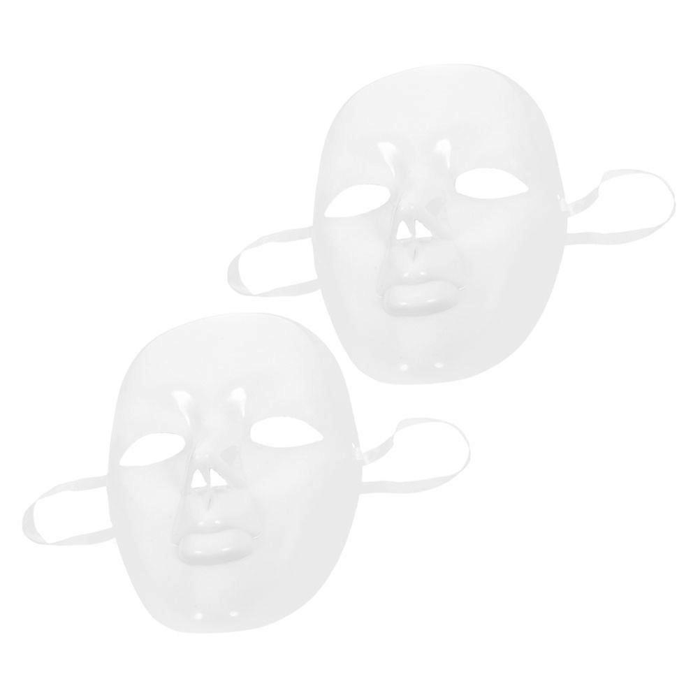Masquerade Props With Oval Shape For Creative Use At School Parties And Fashion Shows 2Pcs