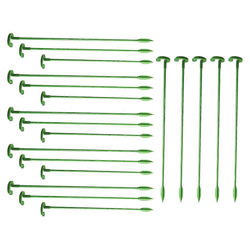 دعم العصي لبساتين الفاكهة نباتات الأزهار وتد عصا النباتات الداخلية تمنع السقوط أكثر من 20 قطعة