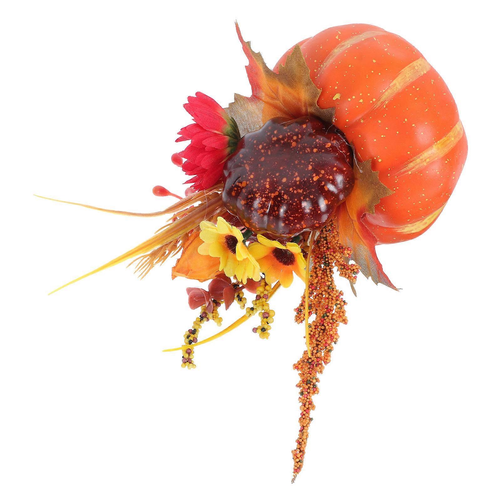 Artificial Pumpkin Decoration For Dormitory Decor In Classic Shape And Style For Harvest Festival 1PC