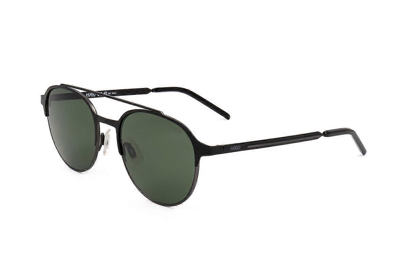 Sunglasses Hugo HG 1156/S RZZ MATTE BLACK DARK RUTHENIUM 53/19/145 MAN