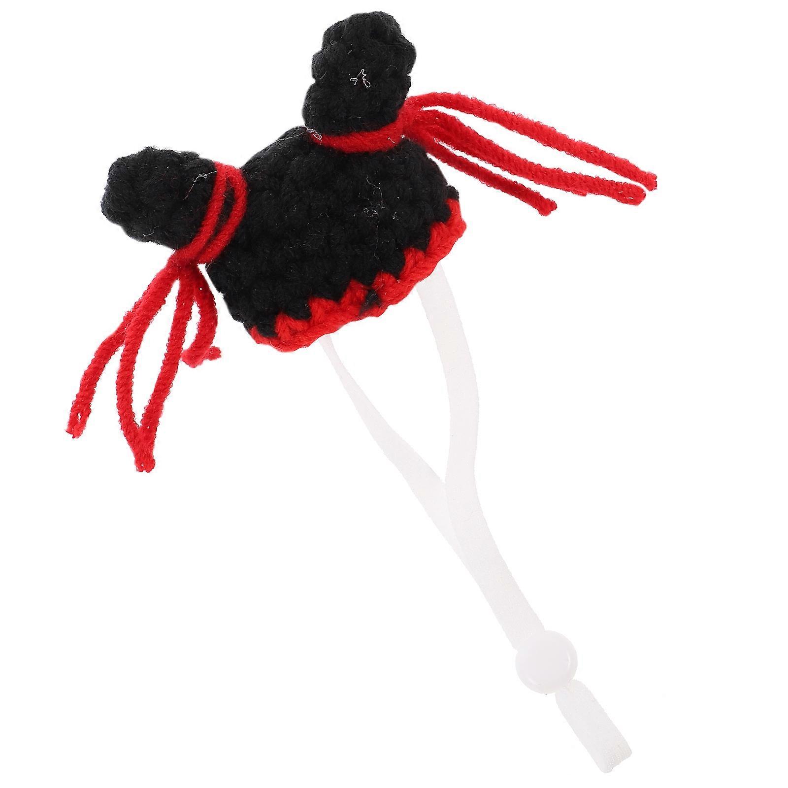 Hamster Knitted Hat for Pets with Adjustable Design Mini Cap