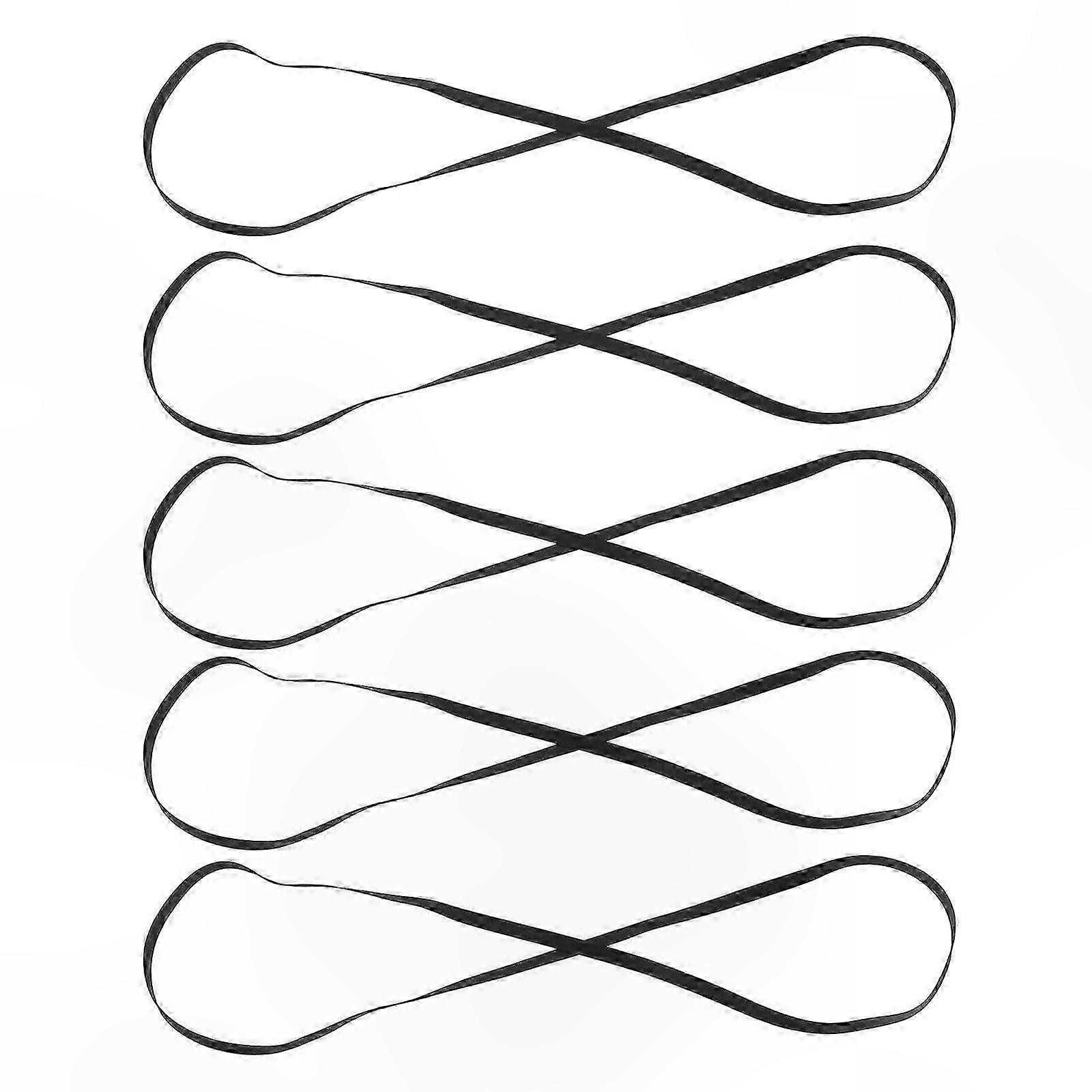 Width 5mm Flat Transmission Belt For Record Player Phonograph Gramophone Turntable Drive Belt Replacement for Turntable