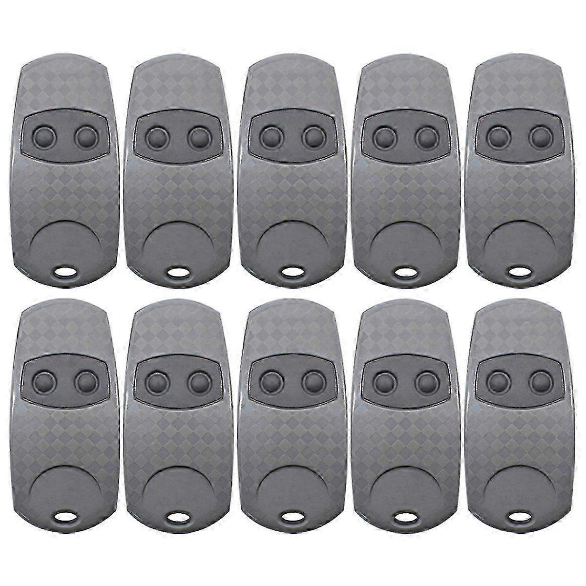 10-Pack 433.92MHz Replacement Key Fob for Garage Door Opener Systems