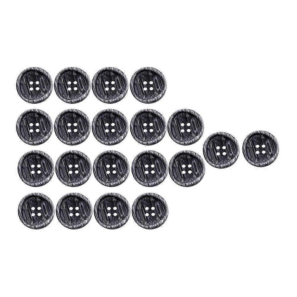 Buttons For Clothes 40Pcs Simple Fashionable Resin Buttons Designed For Craft Projects And Clothing Decoration