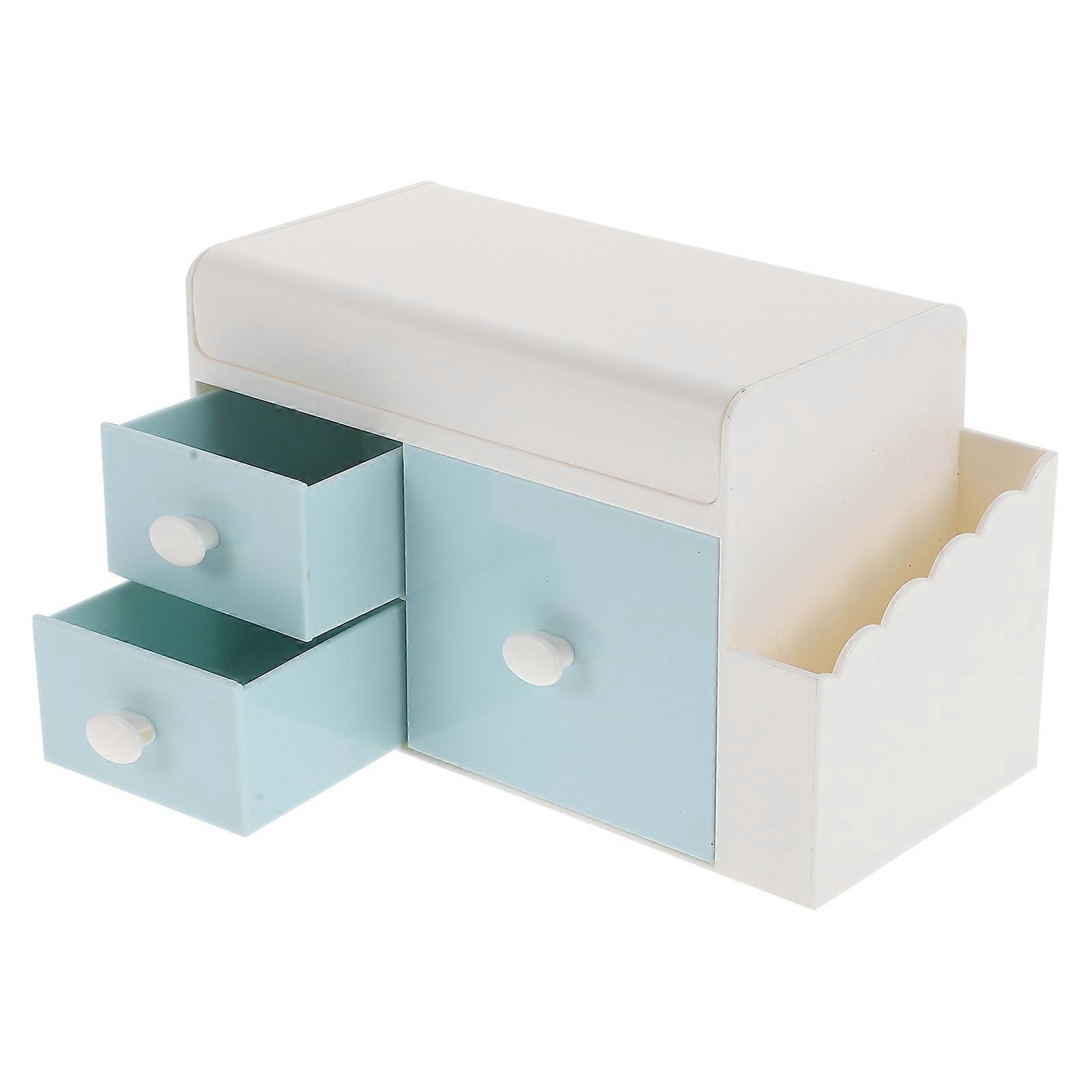 Multi Functional Desktop Storage Holder For General Users Including 1Pack Drawer Type Design For Home And Office Organization