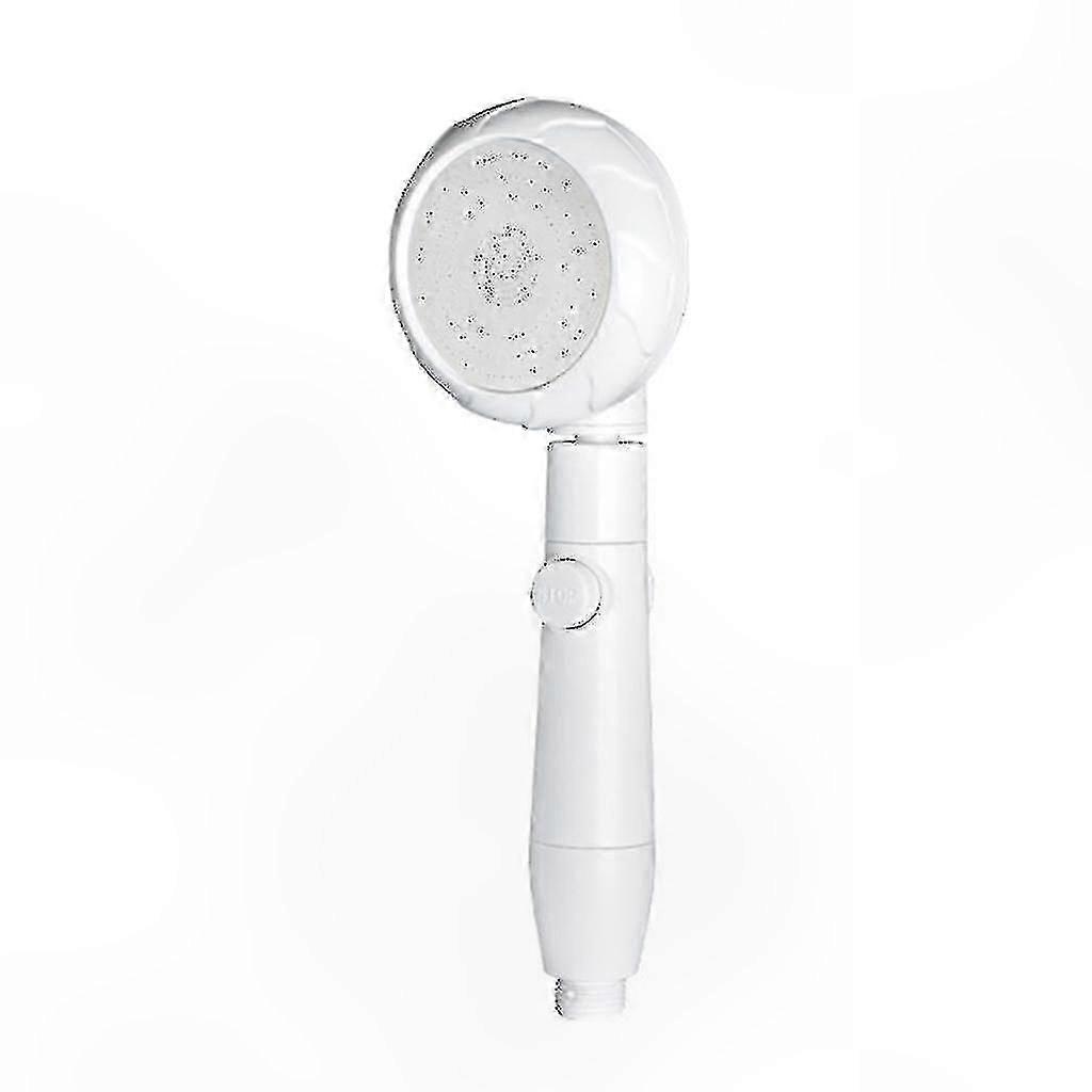 Adjustable 3-Speed Handheld Showerhead with 4 Spray Patterns, Universal Compatibility