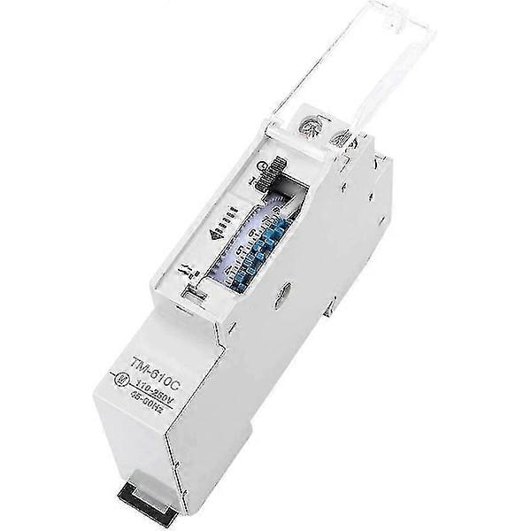 Rail Time Switch Intelligent Din Rail Timer Control Switch Timer Relay Tm610c 220v For Street