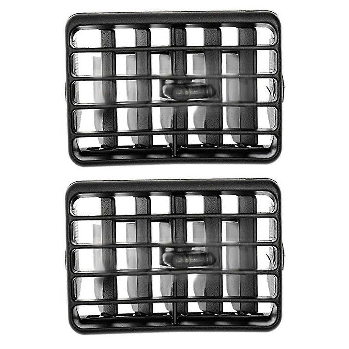 2Pcs Car Center Dash Heater Vents for 1996-2002 4RUNNER Air Outlet Air Conditioning Outlet Grill 550