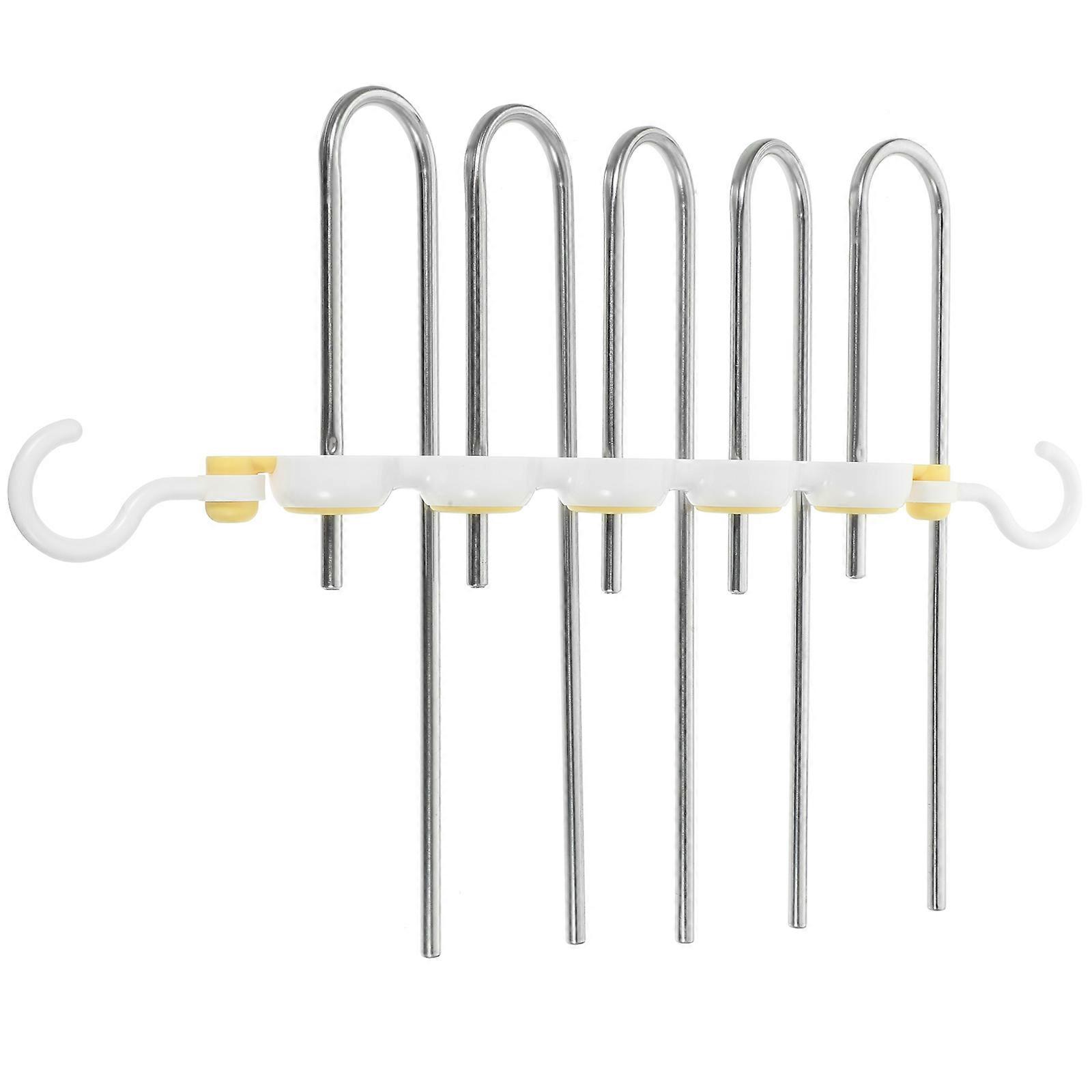 Multi use Pants Hanger Metal Closet Organizer Trousers Scarves Ties Hanger