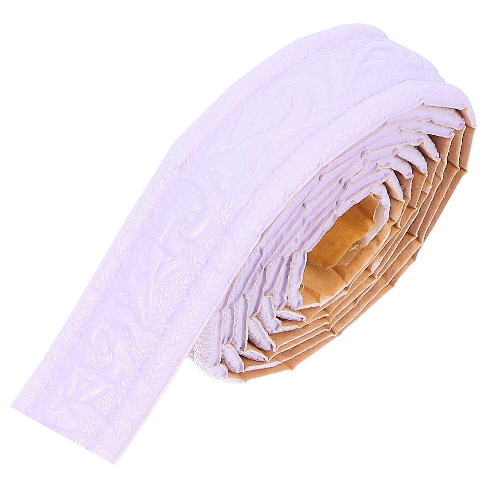 Violet Self Adhesive Foam Trim Molding for Frames Durable Protective Corner Guard Versatile Application