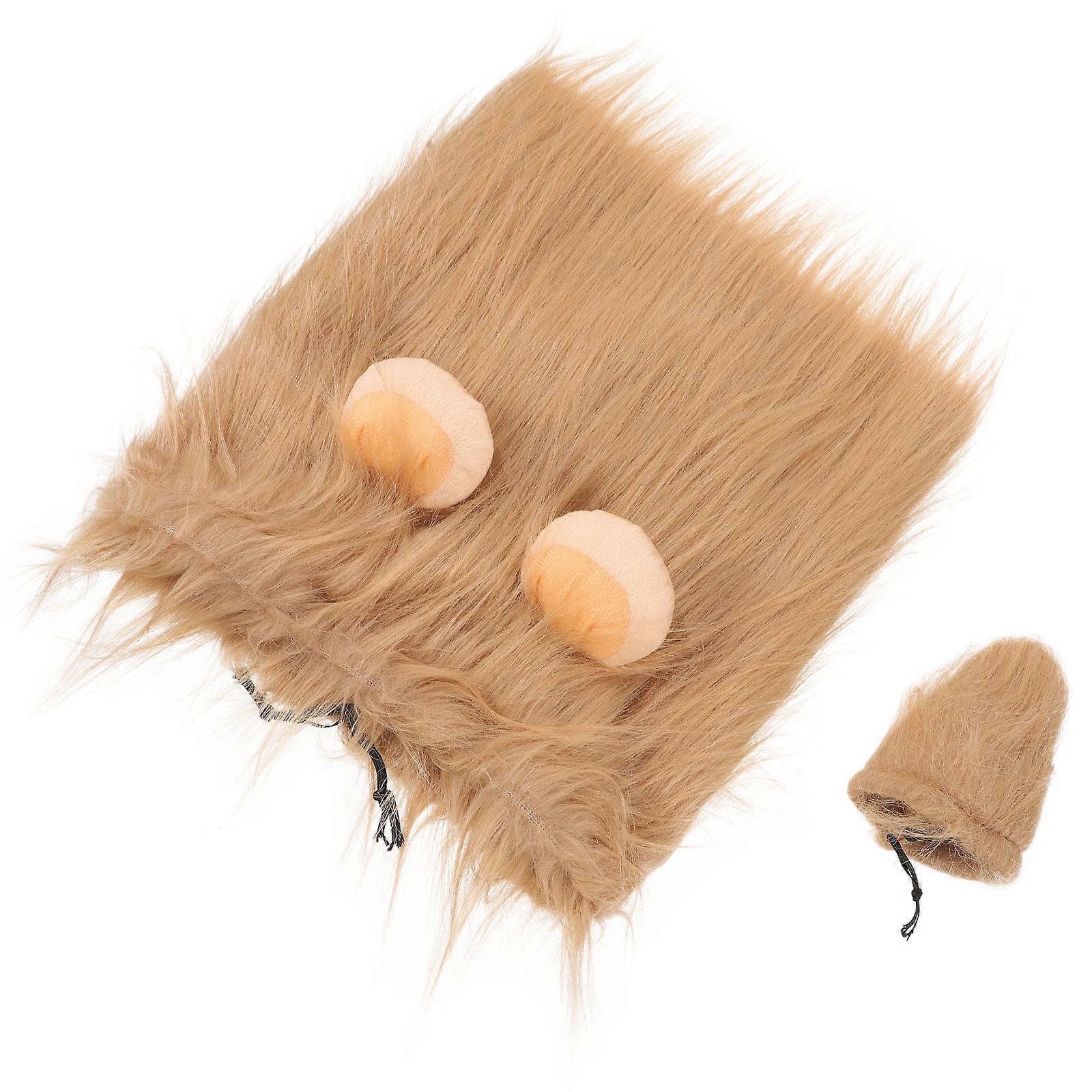 Festive Dog Costume with Lion Theme, Excellent for