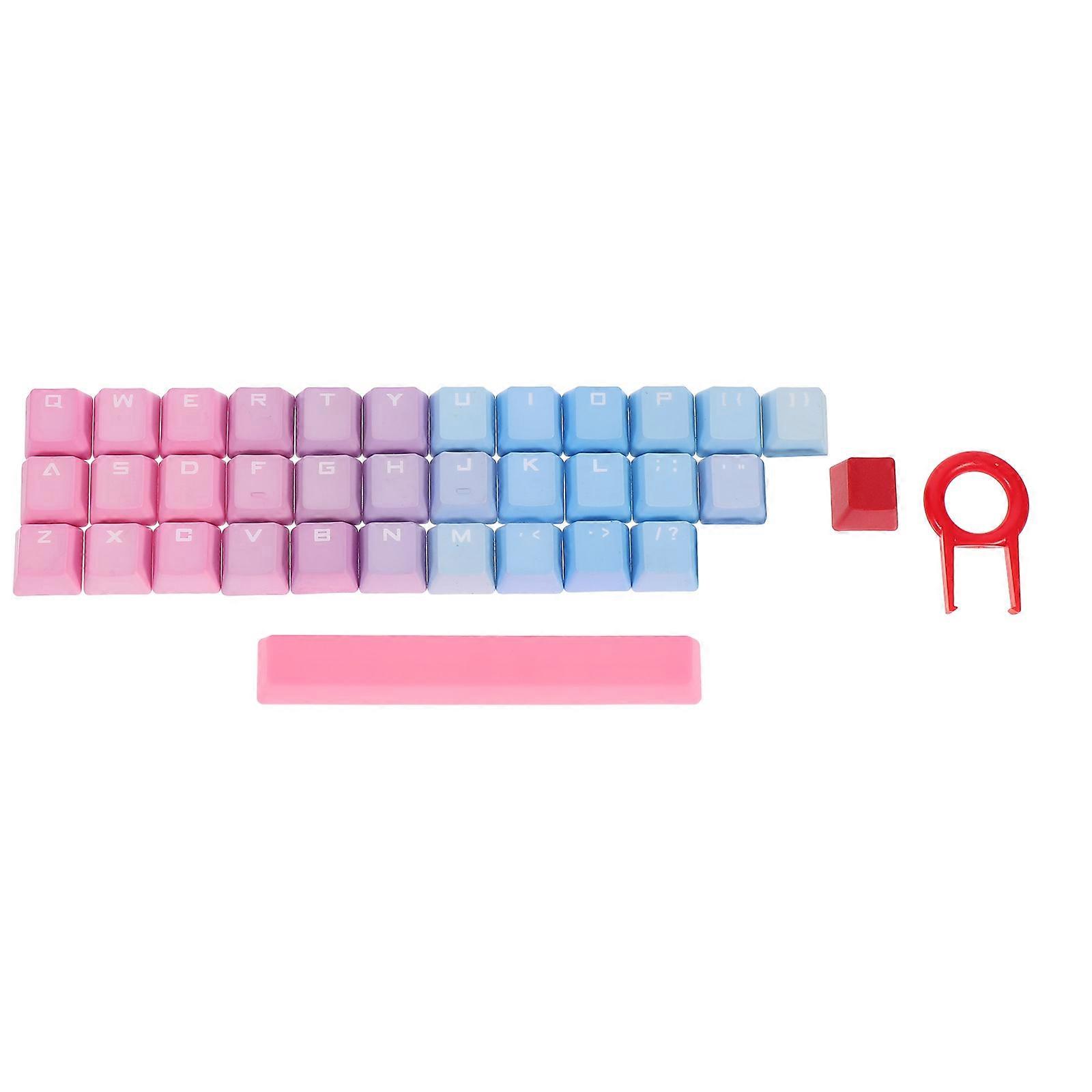 Unisex Keyboard Caps Featuring Bright and Unique Decorative Design