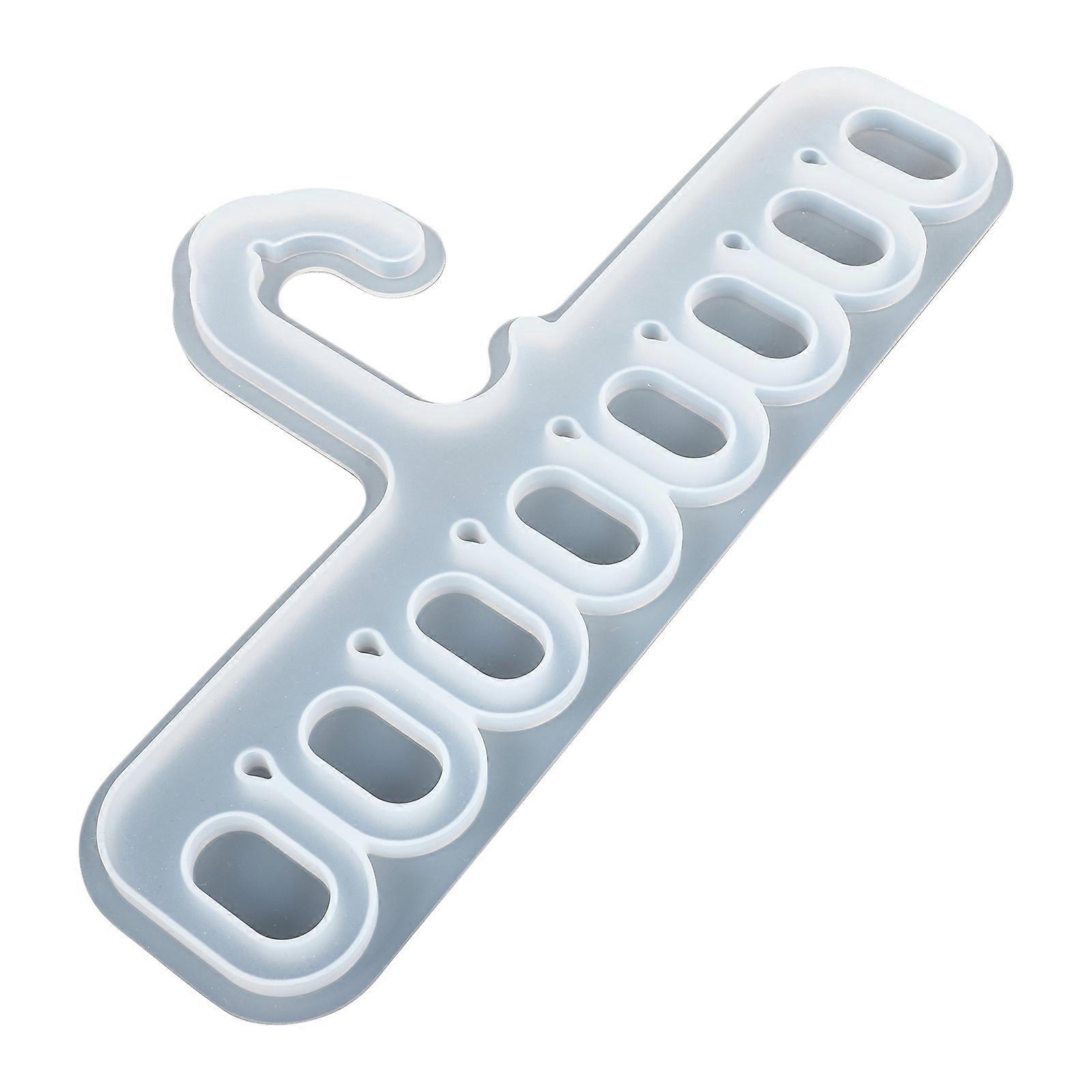 Epoxy Hanger Mold 1Pcs DIY Craft Making Mold For Home Use 28.7X15.8cm Practical Design Easy To Use