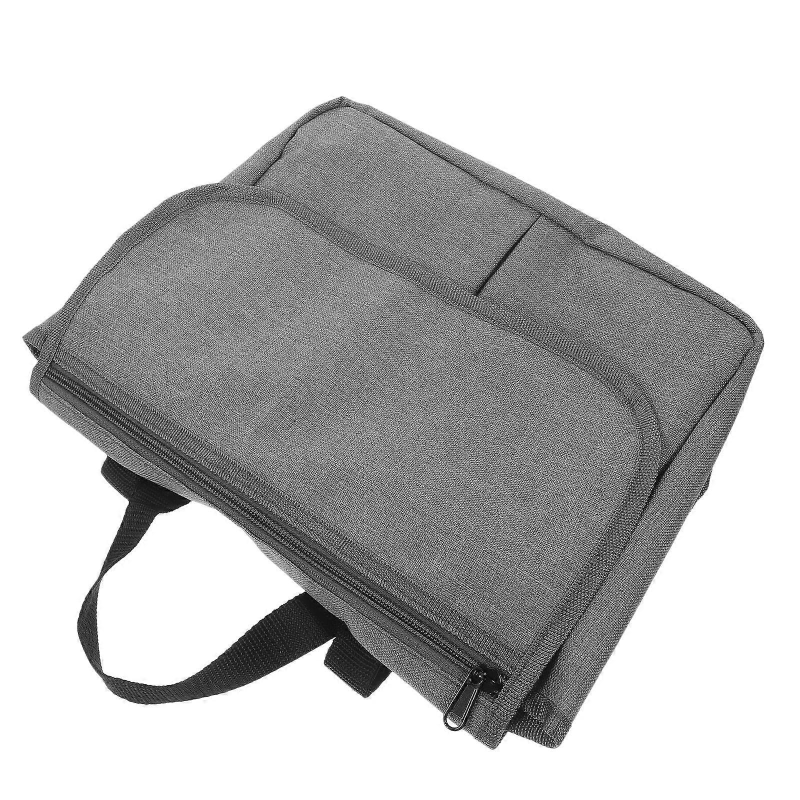 Walker Accessories for Seniors Grey 600D Encrypted Polyester Durable Side Bag for Storage