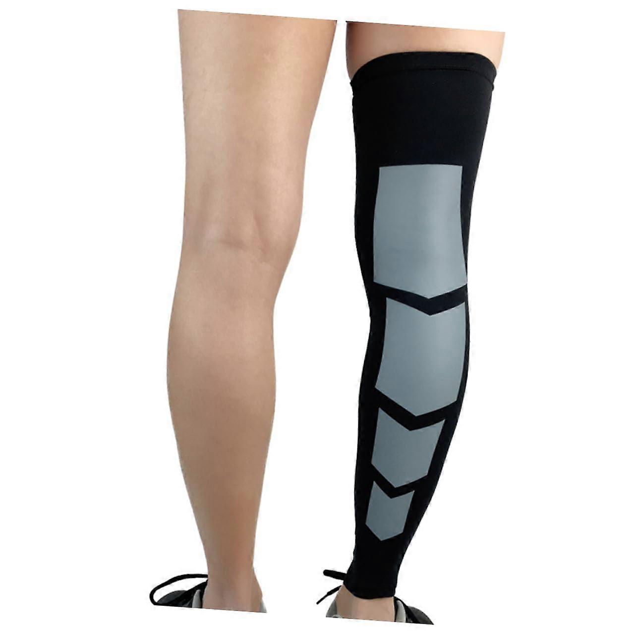 Unisex Calf Compression Sleeve and Shin Guard for Sports for Cycling Running Badminton Football Breathable Material Optimized for Comfort and Support