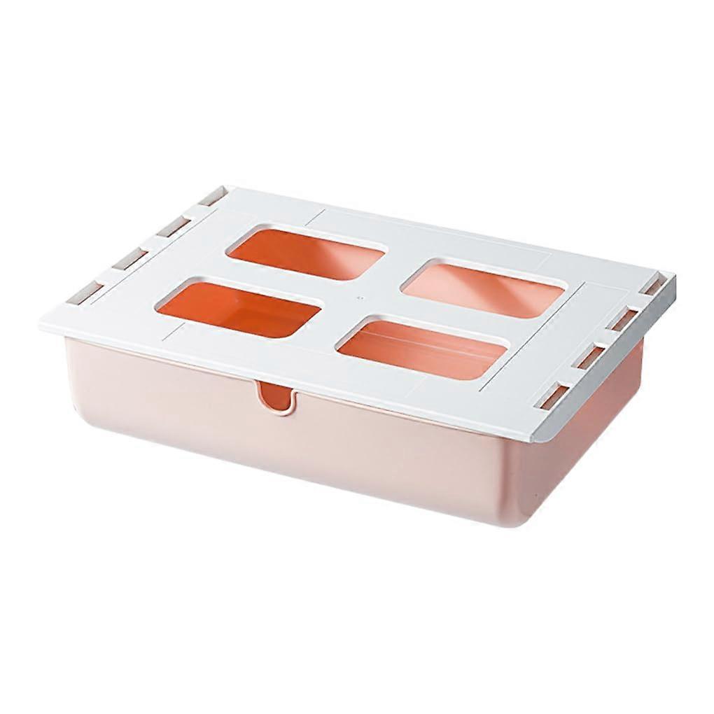 Plastic Drawer Organizer, stylish storage, large capacity, PP, Pink, 33*23.5*8.5cm