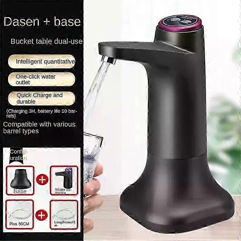 HiPiCok Mini USB Water Pump - 19L Automatic Dispenser for Bottles & Drinks