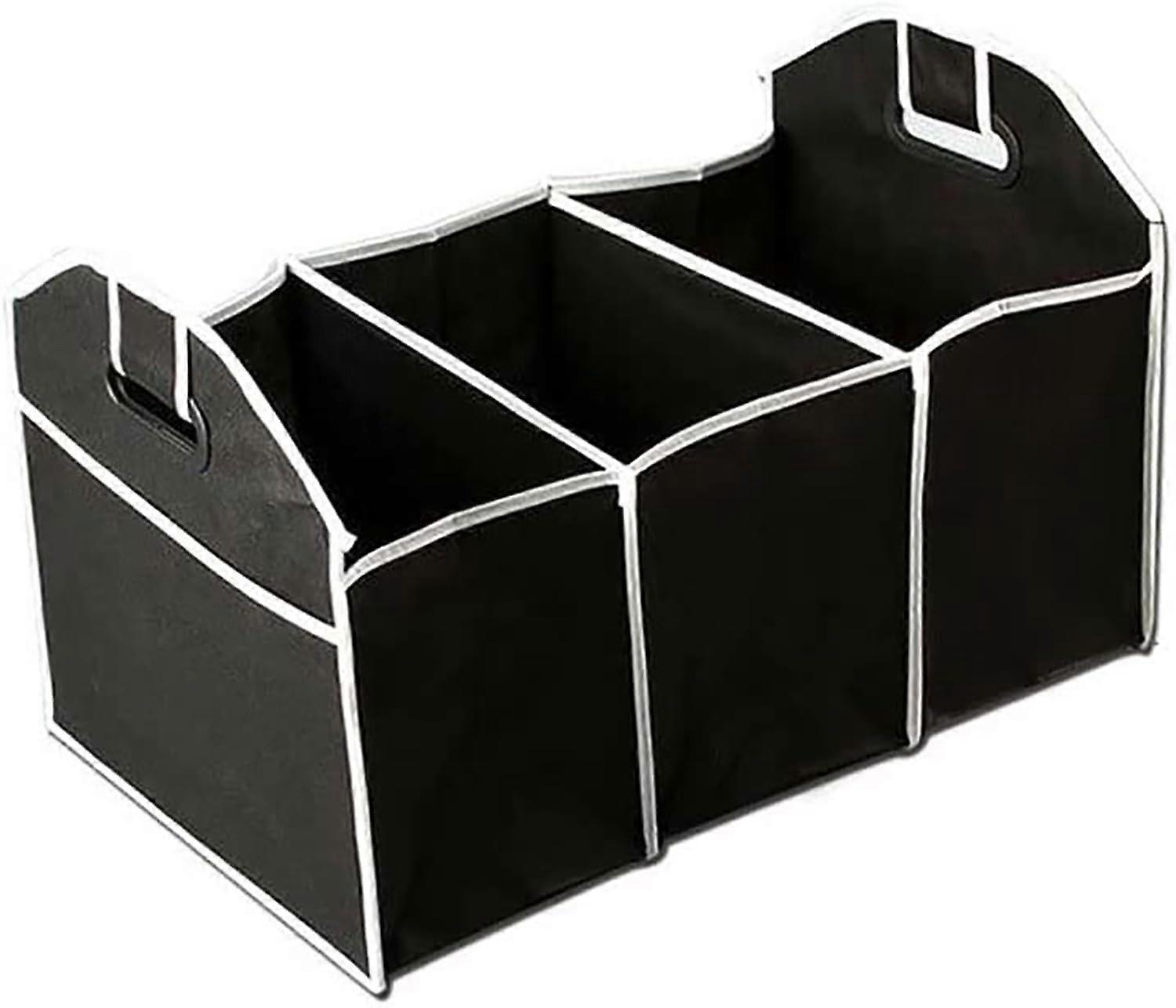Car Boot Organizer for BMW 8 Series Coupe E31 G15/Gran Coupe G16/Cabrio G14, with Large Storage Space, Foldable, Indispensable, A/Black Normal A/Black