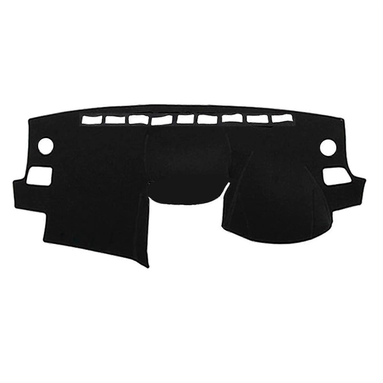 RHD Dashboard Mat, Dashboard Cover, Right Sunshield Carpet for Subaru Impreza XV WRX 4th Gen 2012–2016, Forester SJ 2014–2018 (Black)