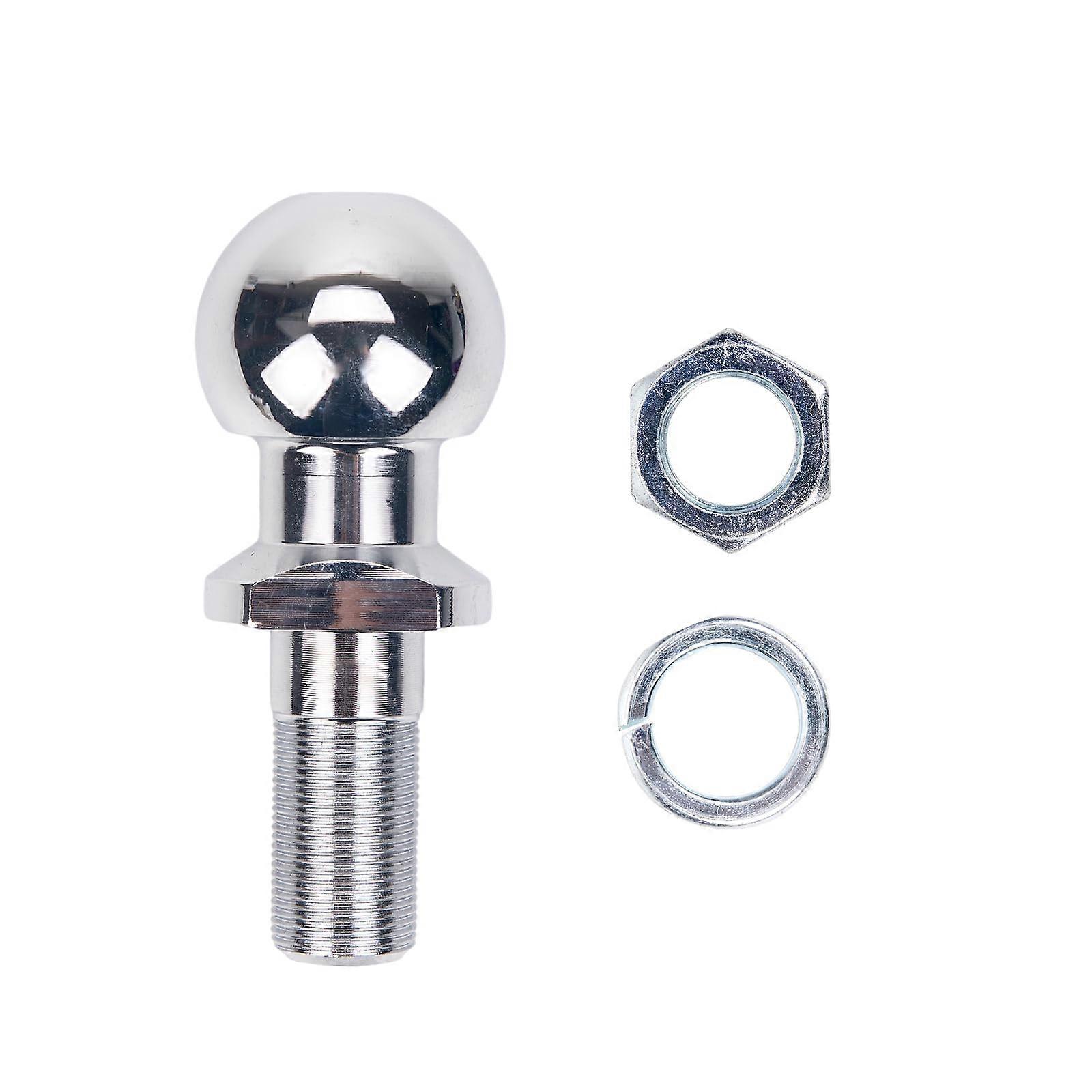 Trailer Hitch Ball 50mm, 3.5T Tow Ball, Universal Fit Tow Bar, Max Load 3500kg