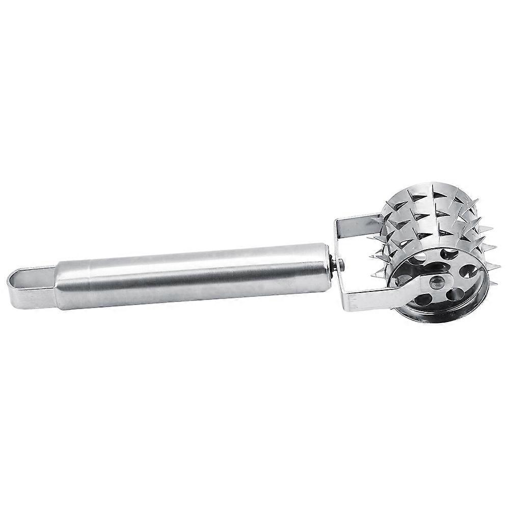 Stainless Steel Meat Tenderizer Roller, Rolling Hammer for Beef, Chicken, Pork, and Steak