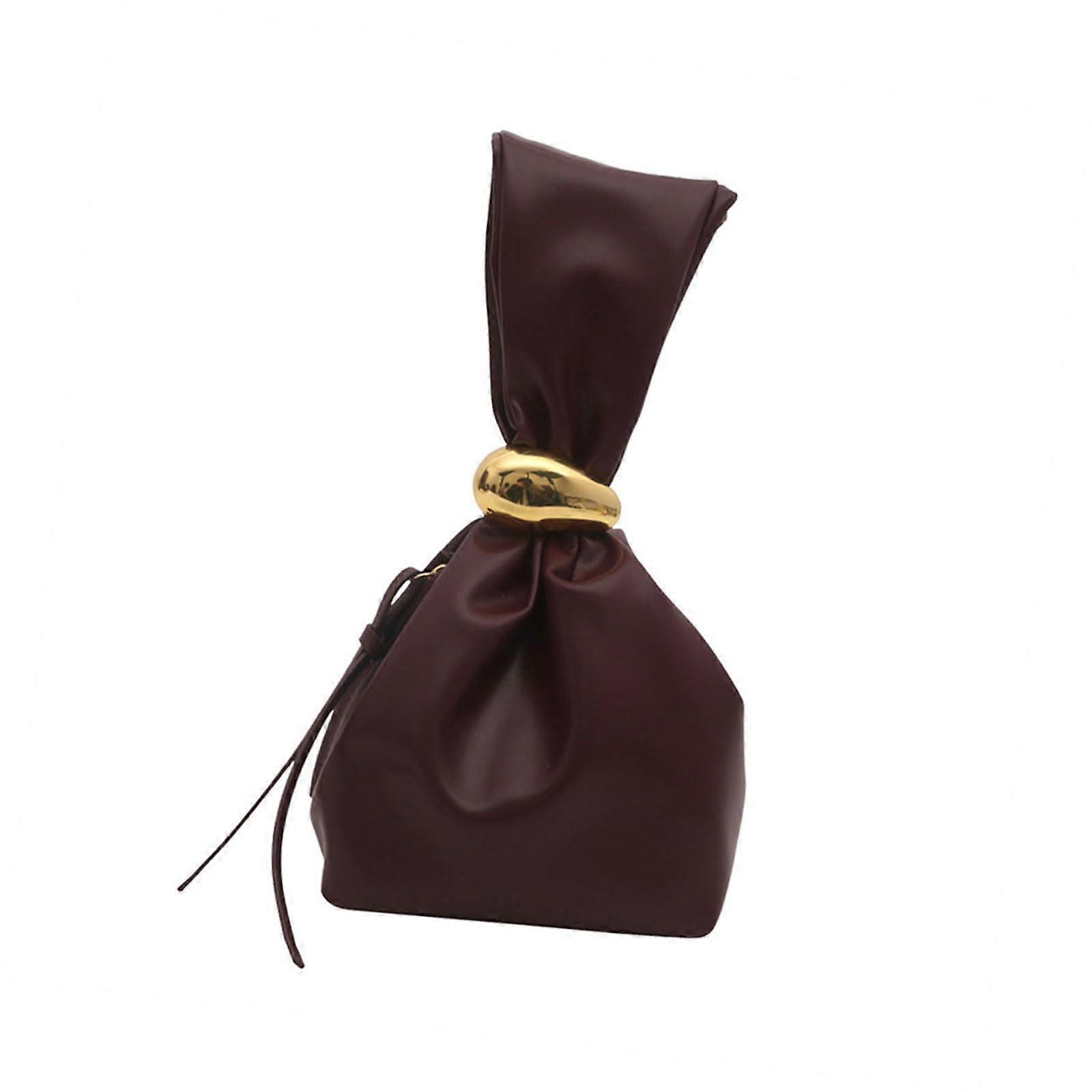 Fashionable Women's Wristlet Handbag with Spacious Interior for Daily Use, Parties, and Dates in Unique Top Handle Design