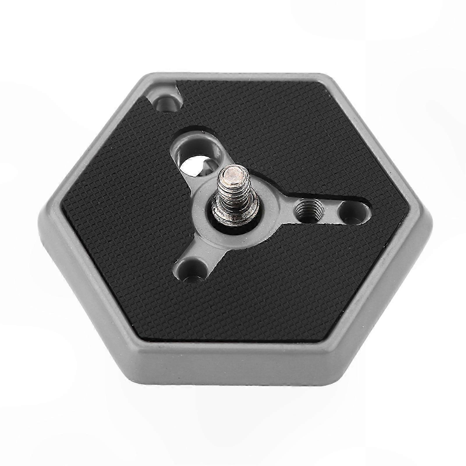 Hexagonal Quick Release Plates with 1/4" Screw for Photo Studio Equipment Compatibility