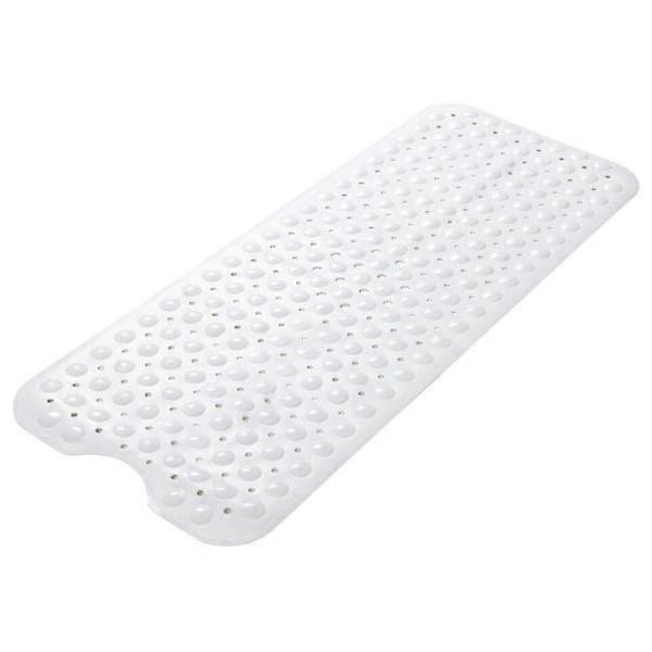 Badematte Duschmatte WEISS weiß