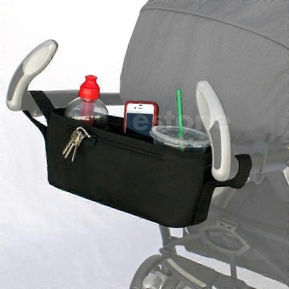Double Cup Holder Parent Tray Organizer for Stroller Accessories