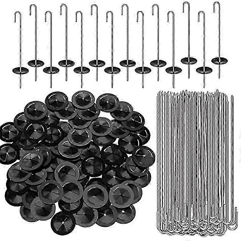 Wire fence fasteners for solar panel protection