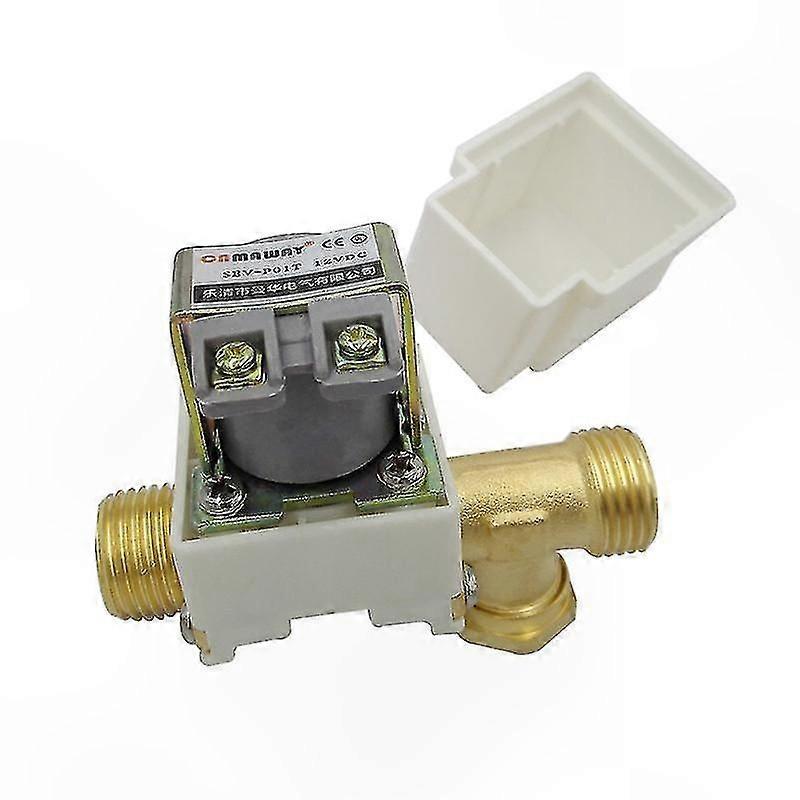 12V DC Normally Closed Solenoid Valve with Check Function for Solar Water Heater Systems