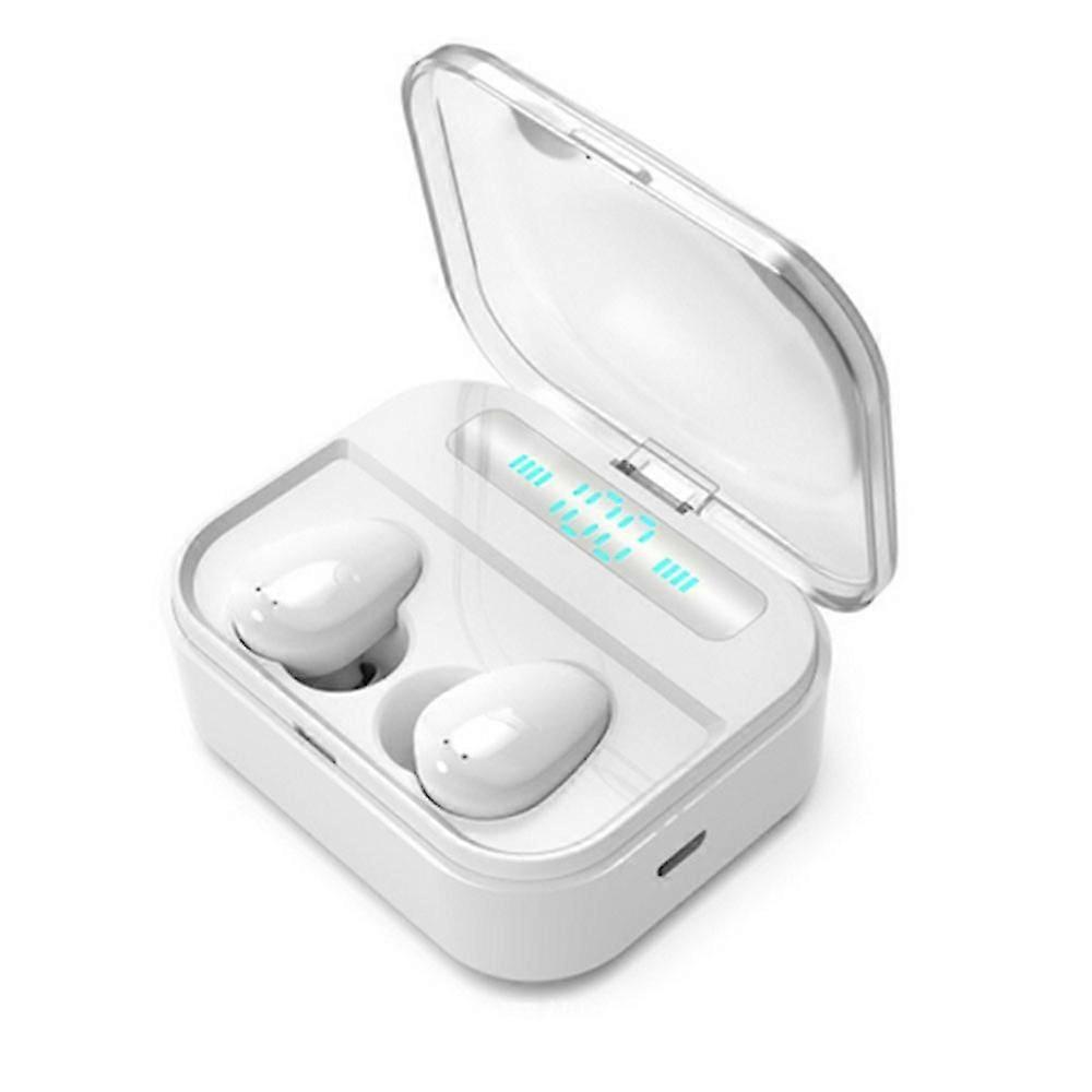Bluetooth 5.0 Wireless Earbuds With Wireless Charging Case