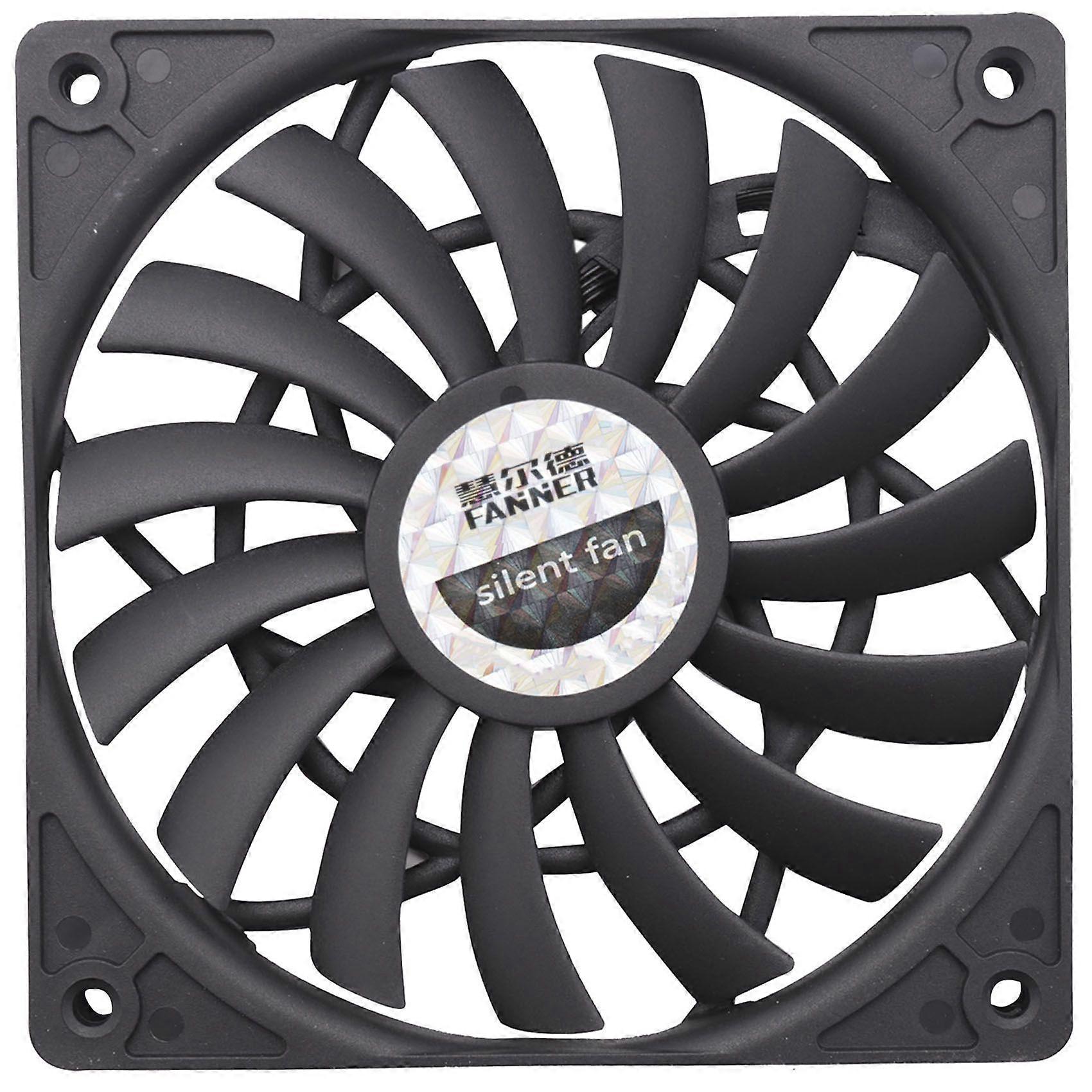 Thin 12mm Thickness 120X120X12mm 12V Desktop Computer Host Quiet Fan with Speed 12CM Chassis Coolin